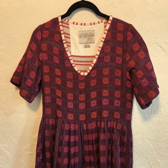Ace & Jig Oxblood Gallery Dress S (Fits XS) - Picture 2 of 5